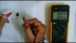 HOW TO CHECK 7818781278097805 VOLTAGE REGULATOR WITH MULTIMETER  INSIDE ALL  HINDI [upl. by Narhem]