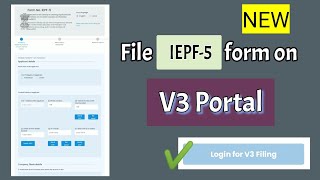 How to file IEPF 5 form  New IEPf form on V3 portal  Migration of IEPF 5 Form from V2 to V3 portal [upl. by Carlyn]