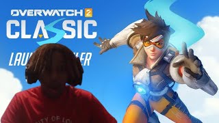 WERE SO BACK Overwatch Classic REACTION [upl. by Ylrehs]