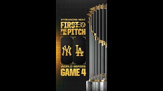 Dodgers vs Yankees WORLD SERIES Game 4 FirstPitch cam  FOX SPORTS [upl. by Hu314]