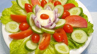 Khru Jhane Mix Vlog is live Preparing Vegetables Salad [upl. by Attener]