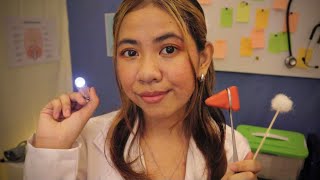 ASMR Cranial Nerve Exam Layered Sounds  ASMR Indonesia [upl. by Nylesoj]