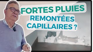 Fortes pluies au printemps  remontées capillaires [upl. by Onaicilef]