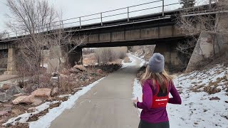 Knocking out 20 miles around Colorado Springs  I got into UTMBs CCC for 2024  Ultra training [upl. by Audun203]