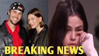 Selena Gomez Breaks Down Over Hailey BIEBER Kid With Justin Bieber in a Recent Rnterview [upl. by Aketal]