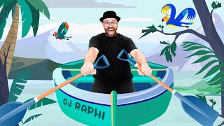 Row Row Row Your Boat  DJ Raphi Nursery Rhymes amp Kids Songs [upl. by Brittnee]