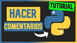 👉 como COMENTAR VARIAS LINEAS en PYTHON 😱 [upl. by Venetia]