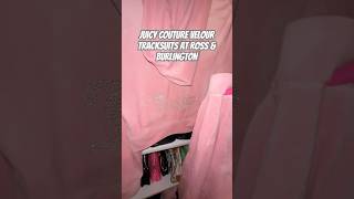 Juicy Couture Velour Sets at Ross amp Burlington Shorts [upl. by Cassy991]