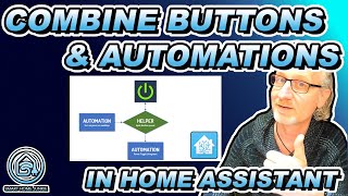 How to Combine BUTTONS and AUTOMATIONS in Home Assistant  Tutorial [upl. by Bettye]