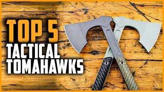 Best Tactical Tomahawks 2024  Top 5 Best Tactical amp Survival Tomahawk Axe [upl. by Haughay446]