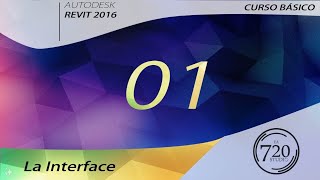 Revit 2016  La interface  Tutorial Básico 01  En Español [upl. by Pizor108]