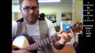 How to play quotHomequot by Sheryl Crow on acoustic guitar [upl. by Ardnik656]