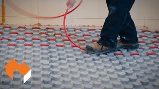 Amvic Ampex  Insulated Radiant Heating PEX Panel Overview [upl. by Alrak]