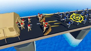 DEFEND THE BRIDGE Epic Tug of War Battles in Operation Polygon Storm [upl. by Vincenty]