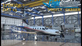 MSFS NeoFly Career Mode  Episode 7 Passed  Class C Certification  Daher TBM 930 [upl. by Jollenta]