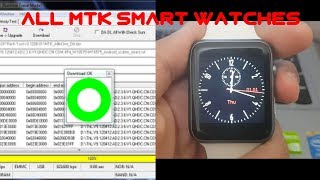 All MTK Smart Watch ROM installation Step by Step [upl. by Ratha29]