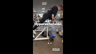 45° Hyperextension [upl. by Aerdnua430]