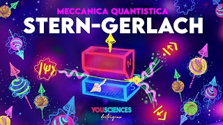 LEsperimento di STERNGERLACH mostra che gli ELETTRONI sono delle piccole TROTTOLE Quantistiche [upl. by Lari]