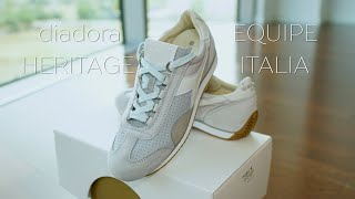 Ep24 Diadora Heritage Equipe Italia quotHigh Risequot EasyLifeES [upl. by Erikson]