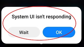 redmi system ui not responding  system ui isnt responding problem solve [upl. by Olenta236]