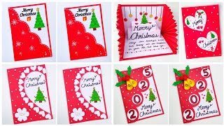 Christmas card  4 Beautiful Christmas cards  Christmas greeting card  Happy New year 2025 Card [upl. by Ahto]