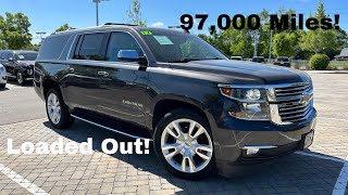 2017 Chevrolet Suburban Premier 53 POV Test Drive amp 97000 Mile Review 20152020 [upl. by Jeni]