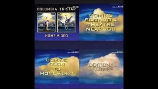 Columbia TriStar Home Video 19931996 Ids Filmed Version [upl. by Noeled]