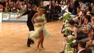 Langella  Moshensk ITA  2013 WDSF GrandSlam Latin R3 C [upl. by Ayekel]