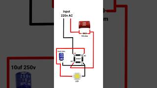 LED driver circuit leddriver led shorts [upl. by Llednohs]