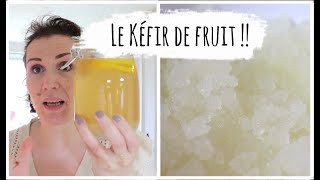 Recettes  Le Kéfir de fruit [upl. by Rybma]