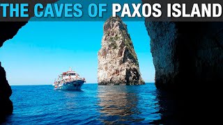 The Caves of Paxos Island Greece [upl. by Israeli]