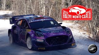 WRC Rallye Montecarlo 2022  Show amp Maximum Attack [upl. by Haeluj]