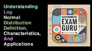 Understanding Log Normal Distribution Definition Characteristics and Applications [upl. by Selbbep]