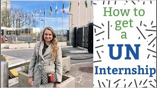 How to get a United Nations Internship [upl. by Latsirc404]