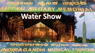 Indira Gandhi Musical Fountain Park  National Military Memorial Bangalore [upl. by Banebrudge]