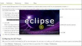 Creare Applicazioni Android  Tutorial 2  Installare Eclipse e Settare lADT [upl. by Idahs]