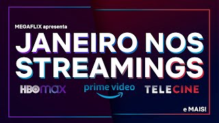 Novidades Janeiro 2022  HBO Max Prime Video Globoplay Telecine Paramount e Crunchyroll [upl. by Dranal730]