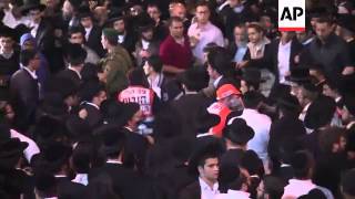 Funeral for Ovadia Yosef religious scholar and spiritual leader of Israels Sephardic Jews [upl. by Oner]