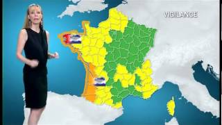 Météo France 3 présentée par Florence Klein le 31012014 [upl. by Magbie942]