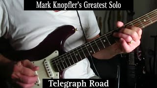 Telegraph Road Dire Straits  Mark Knopflers Greatest Guitar Solo Cover KDA [upl. by Laiceps115]