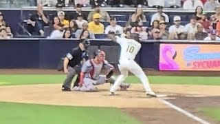 Jurickson Profar Grandslam Homerun Padres vs Nationals after earlier getting hit by pitch Crazy [upl. by Elocel277]