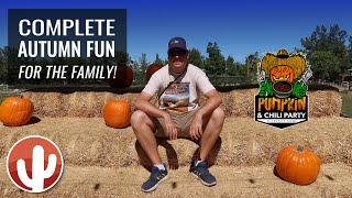 Schnepf Farm Pumpkin and Chili Party  Fall Family Fun in the Phoenix Valley [upl. by Seraphim230]