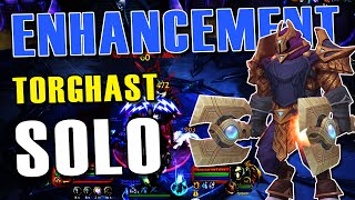 How it ENHANCEMENT Shaman at Soloing Torghast [upl. by Elrebma]