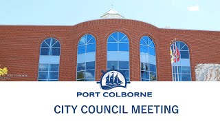 Port Colborne Statutory Public Meeting  March 7 2023 [upl. by Atsyrhc]