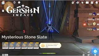 Safhe Shatranj Locked Door  6 Mysterious Stone Slate  Genshin Impact [upl. by Merle702]