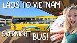 Laos to Vietnam Speed Train and Overnight Bus Adventures [upl. by Eciuqram]