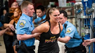 Ronda Rousey vs the law WWE Playlist [upl. by Nevets]