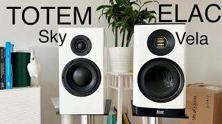 TOTEM ACOUSTIC Sky 🖤 ELAC Vela 403 My Comparison [upl. by Neiv]