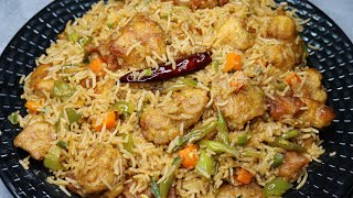 Chicken Fried Rice ll Street Style Fried Rice Recipe ll Lunch And Dinner Recipe [upl. by Yeneffit526]