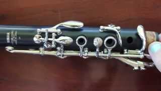 Yamaha YCL34 Bb Clarinet YCL450N equivalent grenadilla wood intermediate [upl. by Puritan]